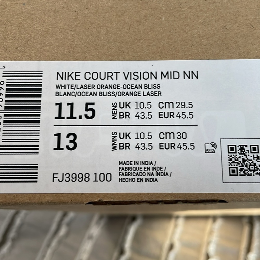 Nike Court Vision Mid NN NIBox - Picture 8 of 8